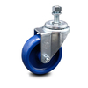 Service Caster 4 Inch Solid Polyurethane Wheel Swivel ½ Inch Threaded Stem Caster SCC SCC-TS20S414-SPUS-121315